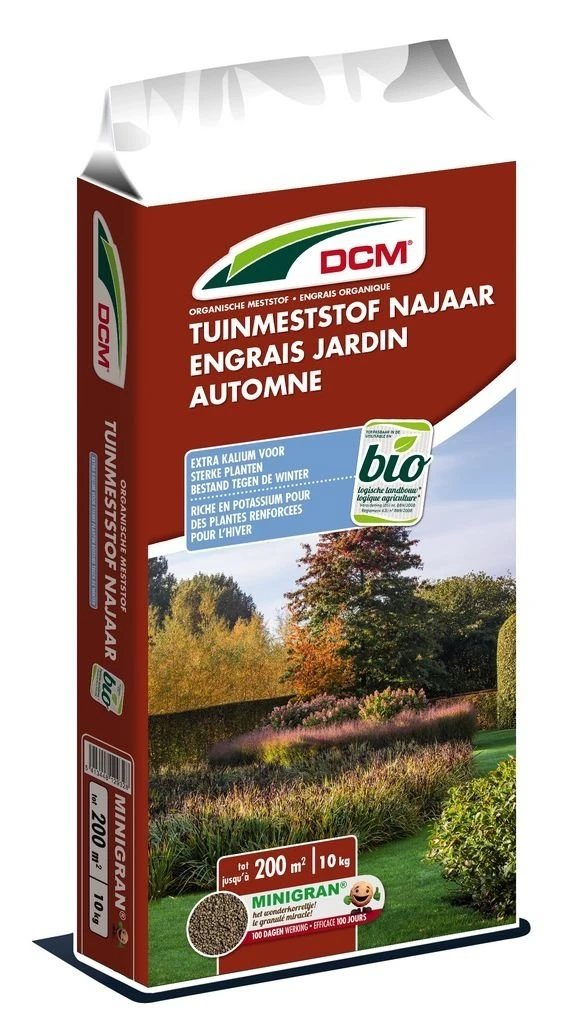 DCM Tuinmeststof Najaar (MG) (10kg) 3 DCM Tuinmeststof Najaar (MG) (10kg)