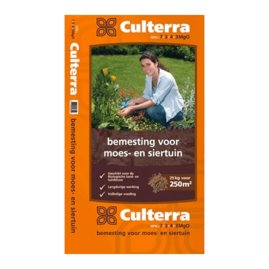 Culterra Culterra 7-3-4+3MgO BIO Meststof Oranje 25 Kg 3 Culterra Culterra 7-3-4+3MgO BIO Meststof Oranje 25 Kg