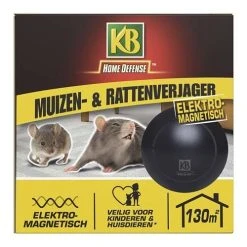 KB Muizenverjager En Rattenverjager Elektromagnetisch 130m²