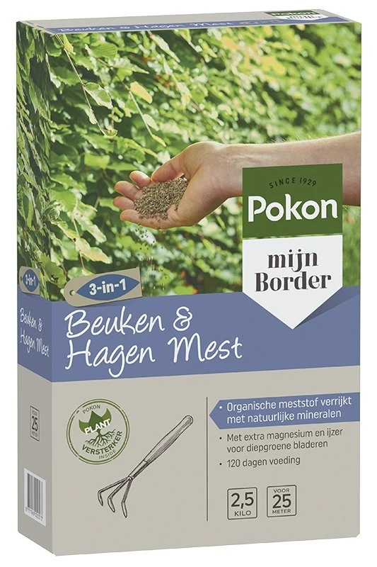 Pokon Beuken & Hagen Mest 2,5kg 3 Pokon Beuken & Hagen Mest 2,5kg