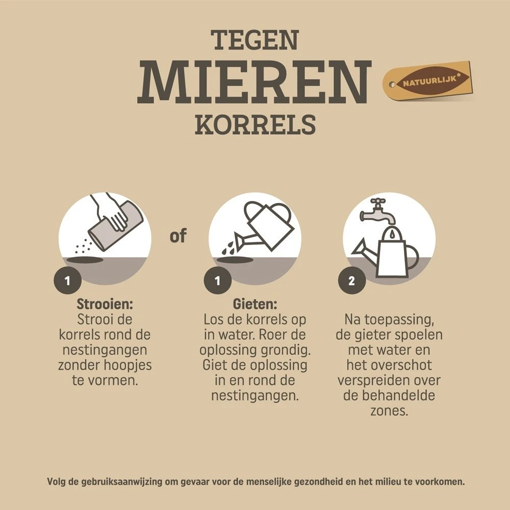 Pokon Tegen Mieren Korrels 400gr 6 Pokon Tegen Mieren Korrels 400gr - Afbeelding 4