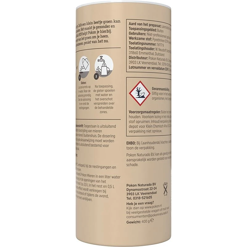 Pokon Tegen Mieren Korrels 400gr 5 Pokon Tegen Mieren Korrels 400gr - Afbeelding 3